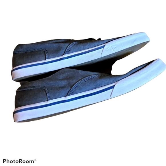 Sperry Charcoal Gray Canvas Low Top Sneakers - Picture 8 of 9